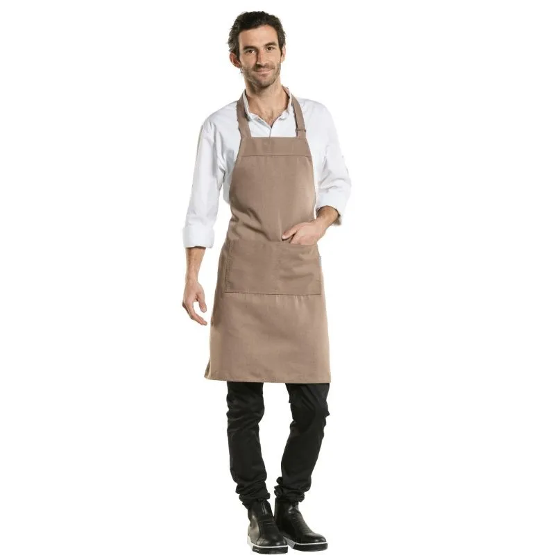 Tablier Style Nordique Beige Argile - CHAUD DEVANT