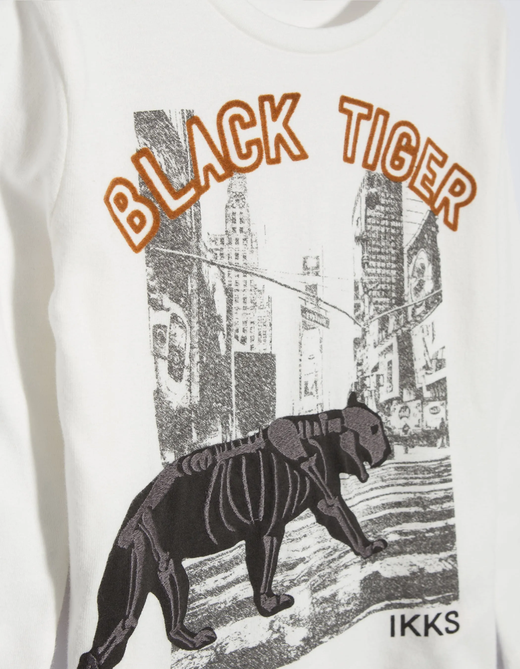Tee-shirt blanc garçon