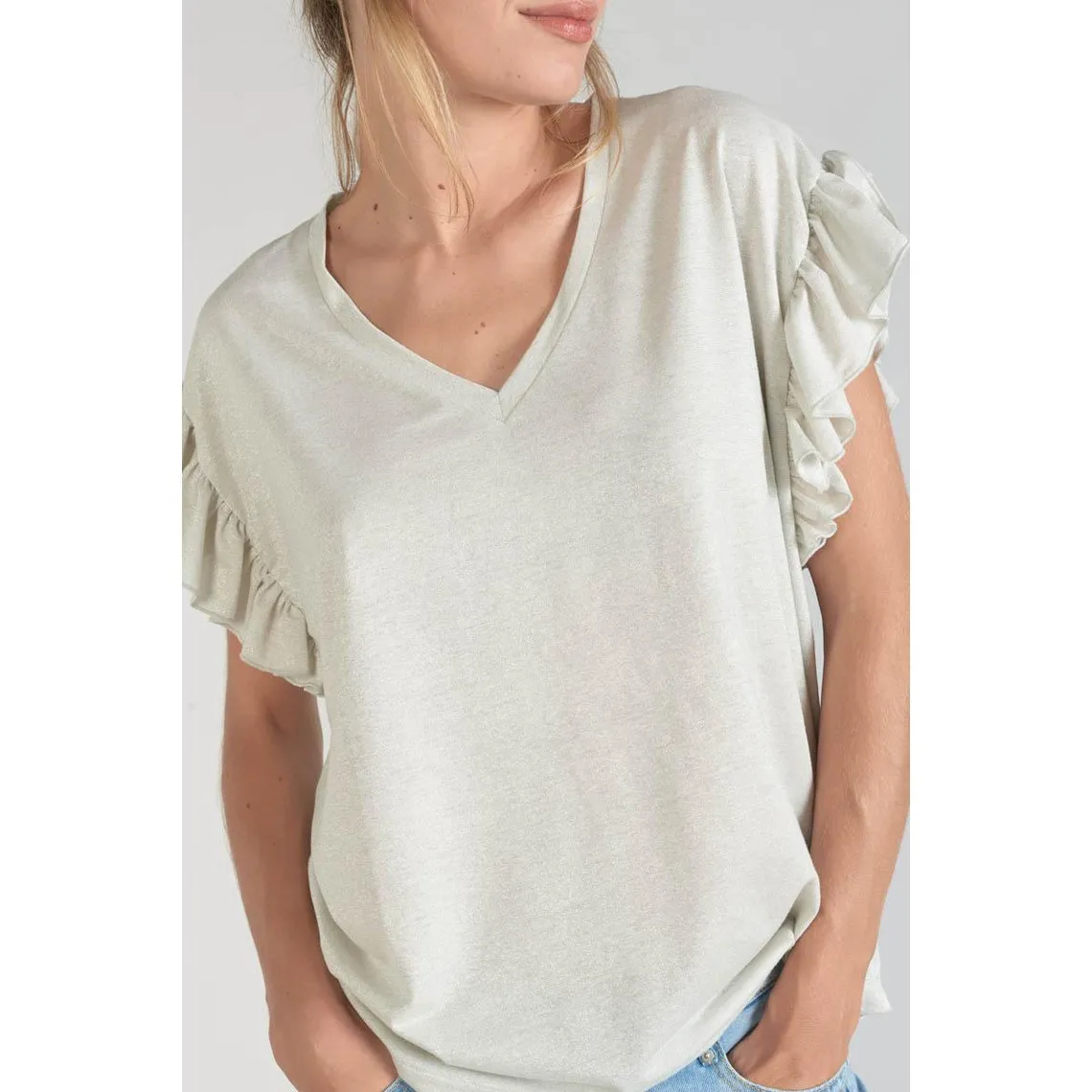 Tee-Shirt RYLS blanc en coton | 3 Suisses