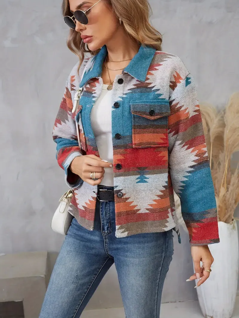 Veste en coton de style vintage