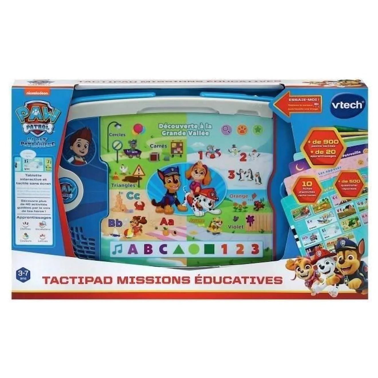 VTECH PAT PATROUILLE - TACTIPAD MISSIONS ÉDUCATIVES blanc - Vtech