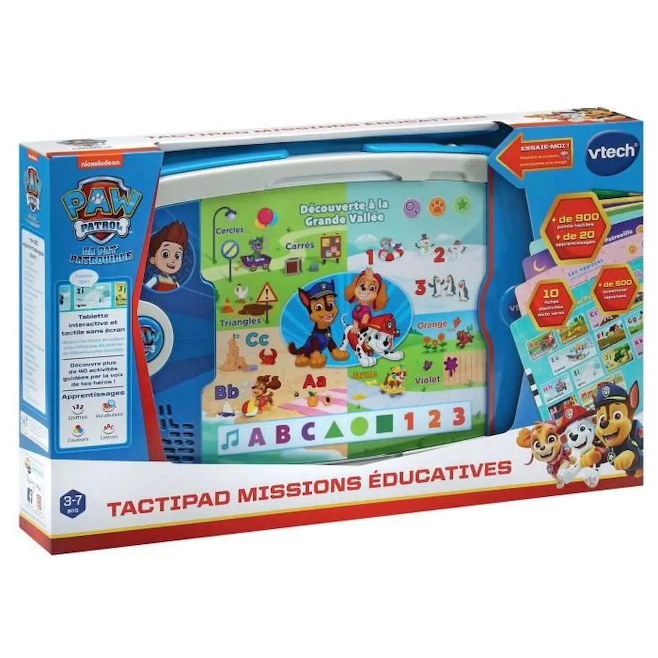 VTECH PAT PATROUILLE - TACTIPAD MISSIONS ÉDUCATIVES blanc - Vtech
